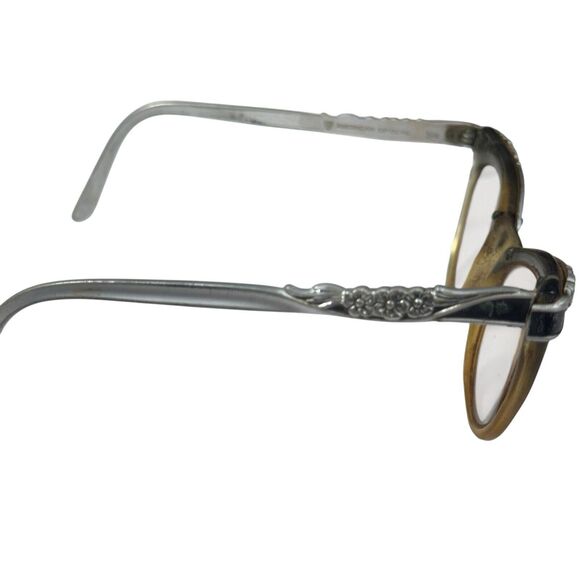 American Optical VTG 60’s Aluminum Frame Floral Cats Eye Glasses 5 1/4 - Picture 7 of 16